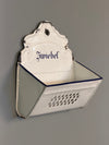 Vintage Onion Storage Wall Jugendstil 1920s Enamel - Image 4