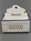 Vintage Onion Storage Wall Jugendstil 1920s Enamel - Image 8