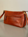 The Bridge Italy Vintage Leather Shoulder Bag 1990s Brown - Image 4