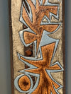 Jean Jaffeaux Vintage Wall Ceramic Art 1960s Copper Ceramic - Image 4