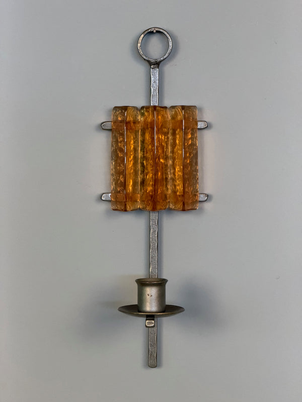 Vintage Wall Candle Holder Candle Holder Candleholder 1960s Scandinavian