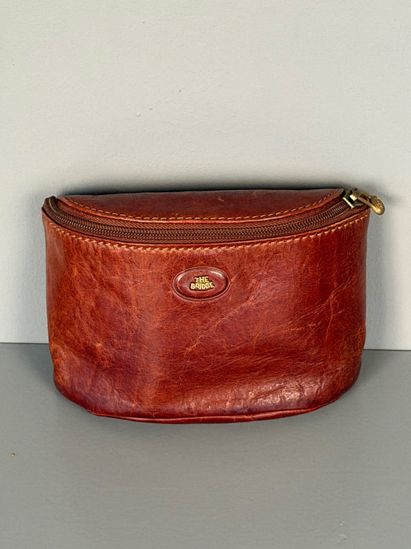 The Bridge Italy Belt Bag Pouch 90s Brown Leather