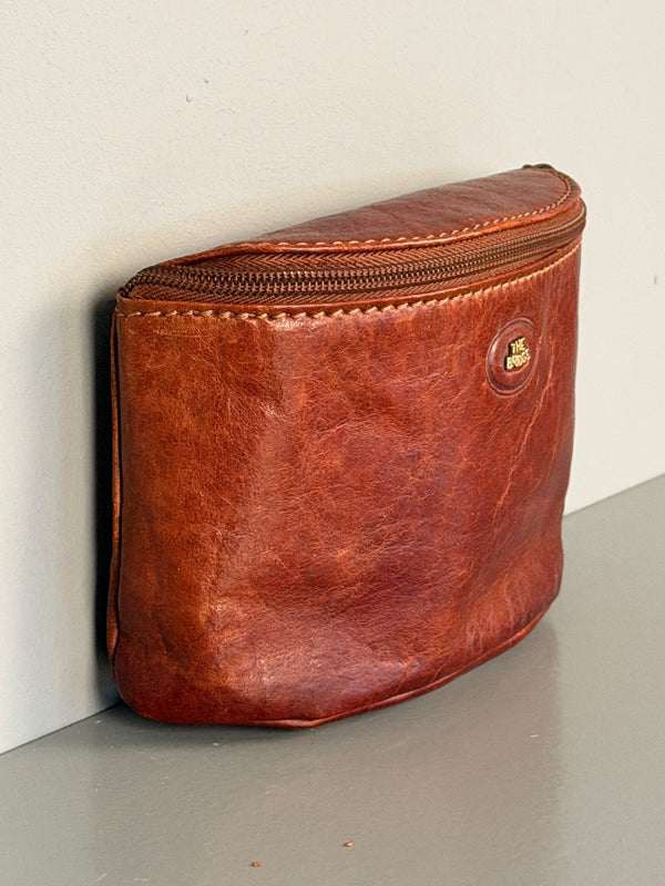 The Bridge Italy Belt Bag Pouch 90s Brown Leather - Image 2