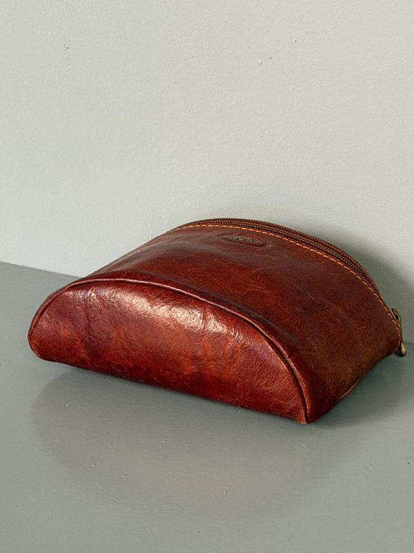 The Bridge Italy Belt Bag Pouch 90s Brown Leather - Image 7