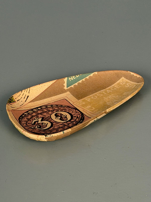 Vintage Kidney Shaped Dish Tray Key Tray 50s/60s Mid Century