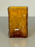 Sarnen Swiss Crystal Glass Vase 1960s Amber Glass