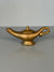 Vintage Brass Aladdin Oil Lamp 1970s Gold Metal