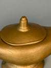 Vintage Brass Aladdin Oil Lamp 1970s Gold Metal - Image 5