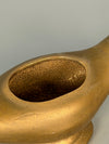 Vintage Brass Aladdin Oil Lamp 1970s Gold Metal - Image 9