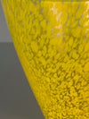 Vintage Vase Glass Vase Art Glass 1960s Yellow Glass - Image 6