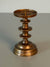 Vintage Bronze Candle Holder Brutalist 1960s Mid Century
