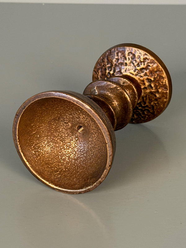 Vintage Bronze Candle Holder Brutalist 1960s Mid Century - Image 10