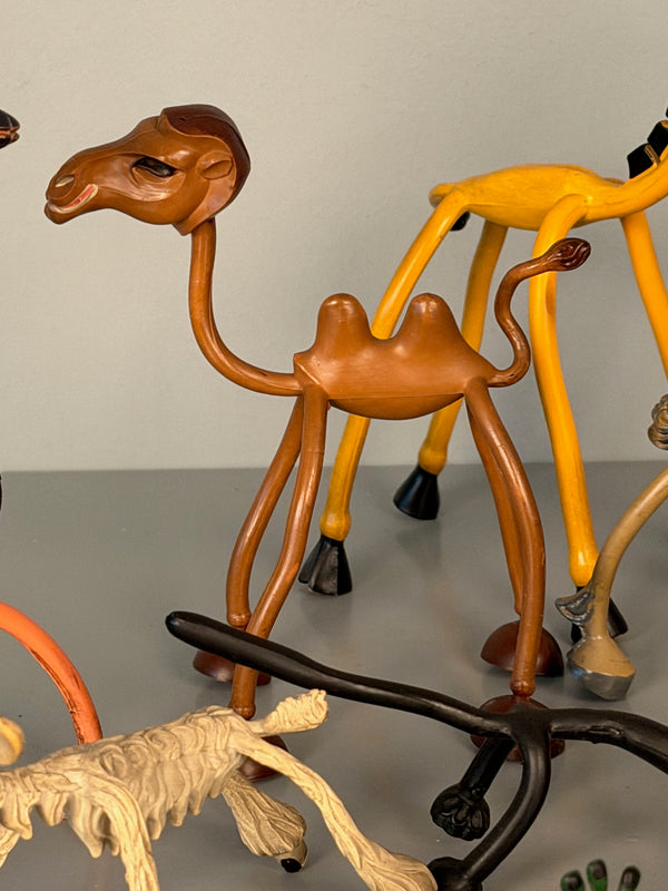 Schleich Animal Figurines 8x Zoo Animals 1970s Yellow Black - Image 9