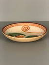 Noomi Backhausen Soholm Stoneware Ceramic Bowl 1960s Cream Terracotta Ceramic