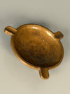Vintage Bronze Ashtray 1960s Metal Art Handmade - Image 6