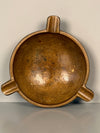 Vintage Bronze Ashtray 1960s Metal Art Handmade - Image 7