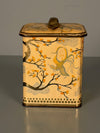 Spara Frischbrand Kaffee Tin Box 1950s Cream Orange Metal - Image 3
