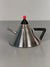 Vintage Teapot Stainless Steel Made in Japan 1980s Memphis Era