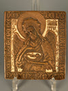 Vintage Travel Icon Brass Antique Russia Travel Altar Enamel - Image 2