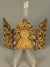 Vintage Travel Icon Altar Brass Triptych Antique Russia Enamel Metal Icon Bronze