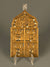 Vintage Travel Icon Travel Altar Russia Antique Brass Bronze Enamel