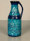 Bay Keramik Bodo Mans Handle Vase 224-20 1960s Teal Ceramic - Image 2