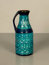 Bay Keramik Bodo Mans Handle Vase 224-20 1960s Teal Ceramic - Image 3