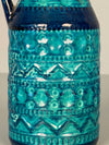 Bay Keramik Bodo Mans Handle Vase 224-20 1960s Teal Ceramic - Image 5