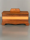 Vintage Wooden Box Teak Treasure Chest 1960s Mid Century - Image 2