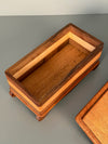 Vintage Wooden Box Teak Treasure Chest 1960s Mid Century - Image 9