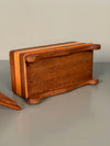 Vintage Wooden Box Teak Treasure Chest 1960s Mid Century - Image 10