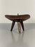 Vintage Copper Candleholder Tripod Massive Brutalist Mid Century 1960s Candle Holder