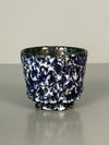 ES Keramik Vintage Planter Fat Lava 60s Blue White Ceramic - Image 4