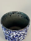 ES Keramik Vintage Planter Fat Lava 60s Blue White Ceramic - Image 5