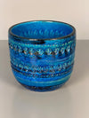 Bitossi Aldo Londi Vintage Planter 1950s Cerulean Ceramic - Image 3
