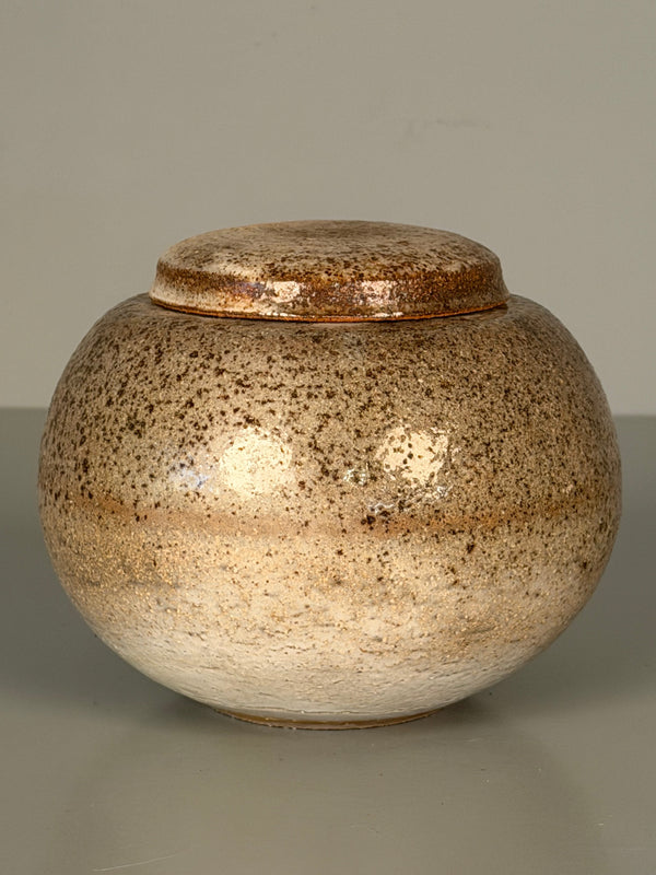 Vintage Ceramic Lidded Jar Mid Century Studio Pottery 1960s - Image 3