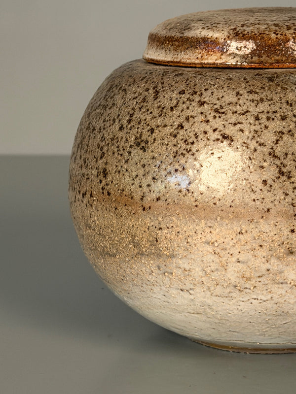Vintage Ceramic Lidded Jar Mid Century Studio Pottery 1960s - Image 5