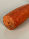 Vintage Candlestick Teak and Brass 1960s Scandinavian - Image 8