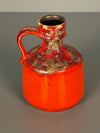 Jopeko Vase Handle Vase 60s Red Brown Ceramic - Image 4