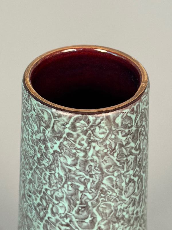 Jasba Keramik Vase 152-19 1960s Teal Brown Ceramic - Image 7