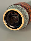 Jasba Keramik Vase 152-19 1960s Teal Brown Ceramic - Image 9