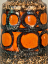 Scheurich Vase Decor 242-22 1960s Black Orange Ceramic - Image 4
