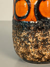 Scheurich Vase Decor 242-22 1960s Black Orange Ceramic - Image 7