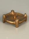 Vintage Bronze Candle Holder Mid Century 1960s - Image 4