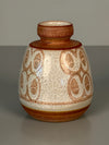 Soholm Stentoft Vase 1960s Cream Cinnamon Ceramic - Image 5