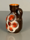 Bay Keramik Vase Handle Vase 60s Op Art Decor 85-17 - Image 2