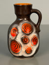 Bay Keramik Vase Handle Vase 60s Op Art Decor 85-17 - Image 4