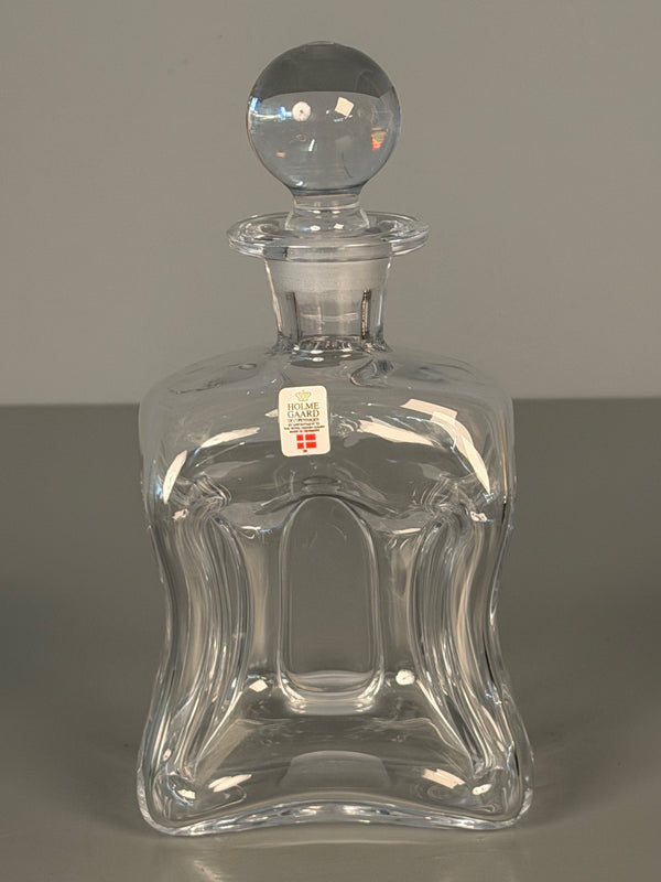Holmegaard Denmark Decanter Vintage Glass Bottle 1960s Mid Century