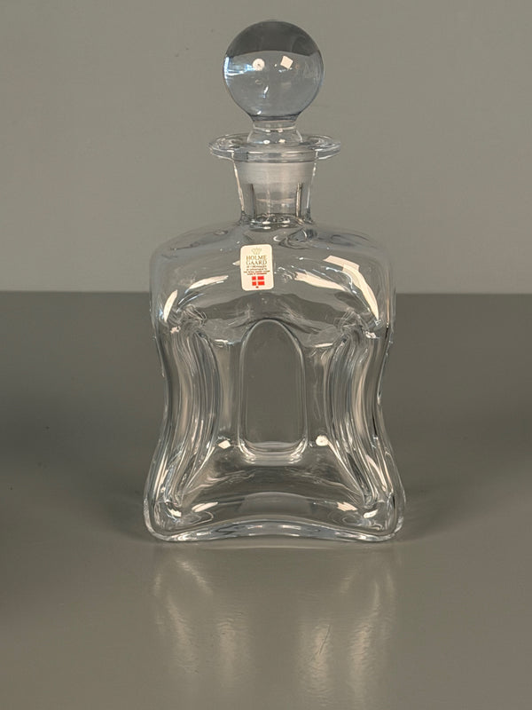 Holmegaard Denmark Decanter Vintage Glass Bottle 1960s Mid Century - Image 2