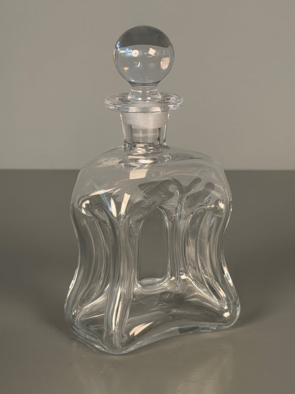 Holmegaard Denmark Decanter Vintage Glass Bottle 1960s Mid Century - Image 6